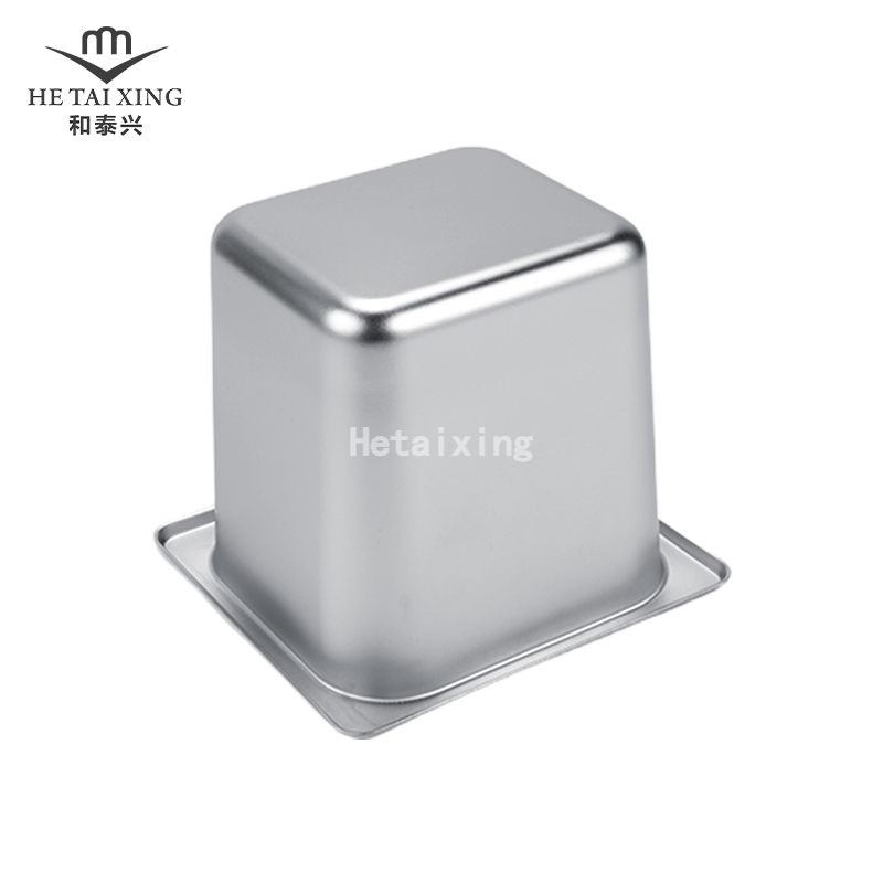 USA Type Food Serving Gastronorm Container 1/6 Size 150mm Deep 6 Pans for Restaurant Cooking Equipment