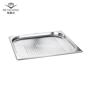 European Perforated GN Containers 2/3 20mm Deep Custom Kitchen Appliances for Food Network Pan Set