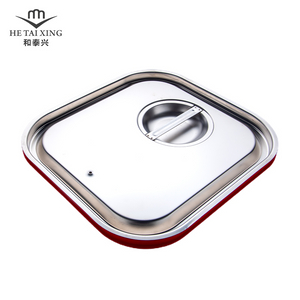 2/3 EU Style Lid with Silicone Seal for Factory Price Restaurant Pan