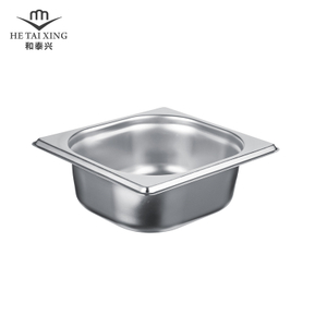 Food Serving Gastronorm Container 1/6 Size 65mm Deep 1 6 Pan for Kitchen Commercial Equipment