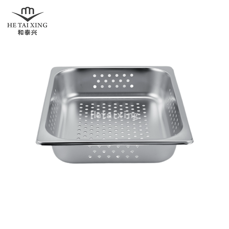 Perforated US Gastronorm Pan 1/2 65mm Deep for Equipment for Commercial Kitchen