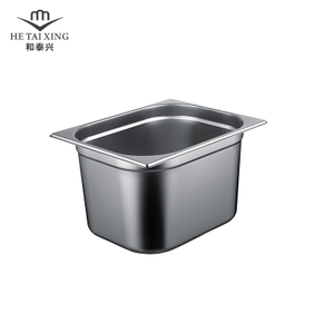EU Gastronorm Pan 1/2 Size 200mm Deep Containers for Freezing Food of Commercial Kitchen Supply