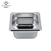 Japan Type Food Serving Gastronorm Container 1/6 Size 65mm Deep Food Heater Container for Resturant Kitchen Equipment