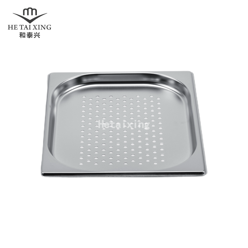 Perforated EU Gastronorm Pan 1/2 20mm Deep Chef Pans for Different Types of Restaurant Equipment